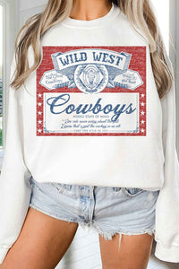 WILD WEST COWBOYS OVERSIZED SWEATSHIRT