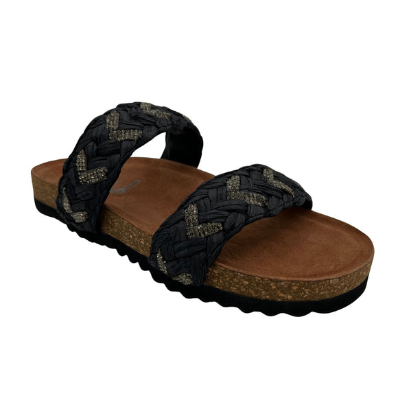 Fia Sandals in Black