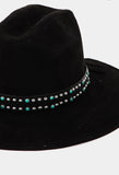 Turquoise Studded hat