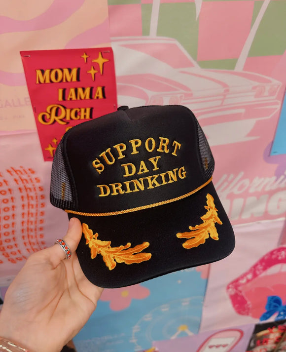 Support day drinking hat