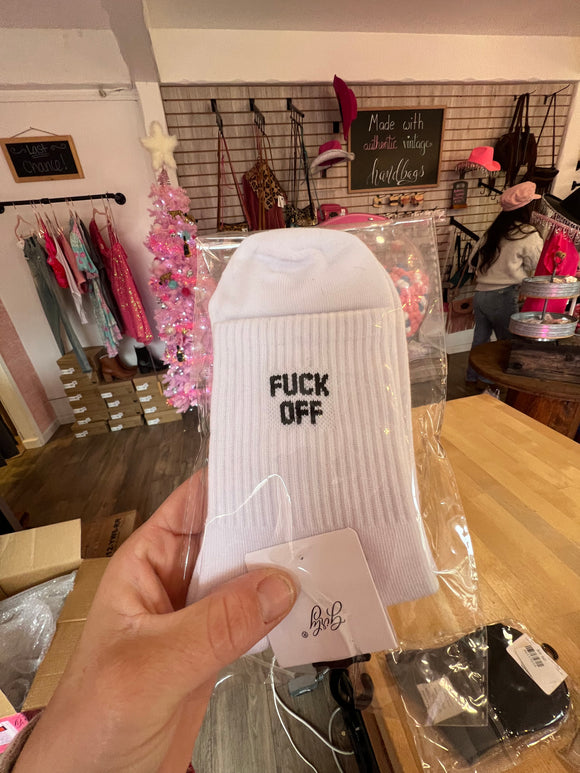 Fuck off socks