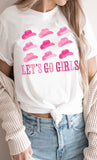 Lets Go Girls Cowgirl Hat Graphic Tee PLUS