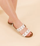 Fia Sandal in White