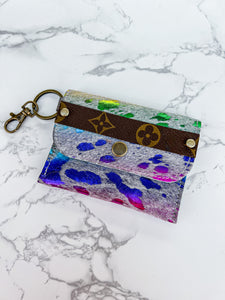 Upcycled Cowhide cardholder