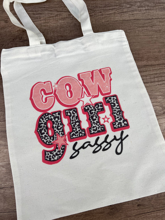 Cowgirl sassy tote