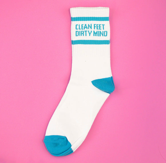 Dirty mind socks