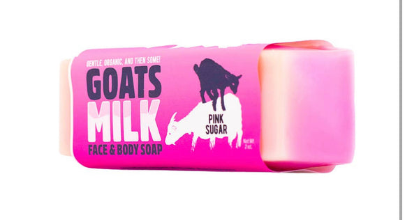 Goats milk soap - Pink sugar