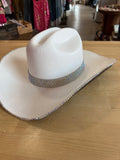 Upcycled cowgirl hat