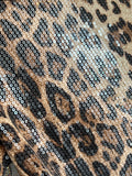 Leopard Sequin long sleeve