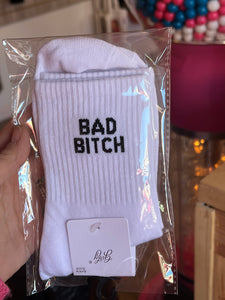 Bad bitch socks